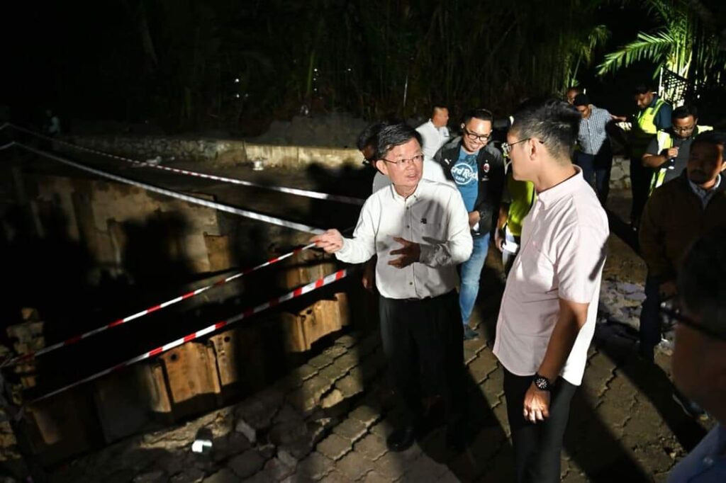 Dua opsyen tangani masalah paip bocor di Sungai Perai 2 Sungai Perai